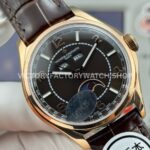 MKS Factory Vacheron Constantin Fiftysix 4000E 40mm Rose Gold Leather Strap Arabic Numerals Black Dial (10) MKS Factory Vacheron Constantin Fiftysix 4000E 40mm Rose Gold Leather Strap Arabic Numerals Black Dial