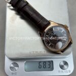 MKS Factory Vacheron Constantin Fiftysix 4000E 40mm Rose Gold Leather Strap Arabic Numerals Black Dial (6) MKS Factory Vacheron Constantin Fiftysix 4000E 40mm Rose Gold Leather Strap Arabic Numerals Black Dial