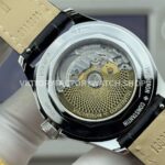 MKS Factory Vacheron Constantin Fiftysix 4000E 40mm Steel Leather Strap Arabic Numerals Black Dial (6) MKS Factory Vacheron Constantin Fiftysix 4000E 40mm Steel Leather Strap Arabic Numerals Black Dial