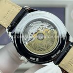 MKS Factory Vacheron Constantin Fiftysix 4000E 40mm Steel Leather Strap Arabic Numerals Grey Dial (9) MKS Factory Vacheron Constantin Fiftysix 4000E 40mm Steel Leather Strap Arabic Numerals Grey Dial