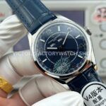MKS Factory Vacheron Constantin Fiftysix 4000E000A-B548 40mm Steel Leather Strap Arabic Numerals Blue Dial (6) MKS Factory Vacheron Constantin Fiftysix 4000E/000A-B548 40mm Steel Leather Strap Arabic Numerals Blue Dial