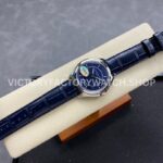 MKS Factory Vacheron Constantin Fiftysix 4600E000A-B487 40mm Steel Leather Strap Arabic Nu ( (3) MKS Factory Vacheron Constantin Fiftysix 4600E/000A-B487 40mm Steel Leather Strap Arabic Numerals Blue Dial