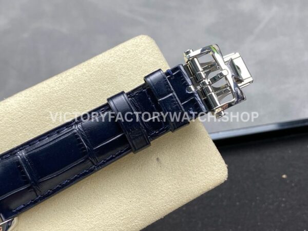 MKS Factory Vacheron Constantin Fiftysix 4600E000A-B487 40mm Steel Leather Strap Arabic Nu ( (5) MKS Factory Vacheron Constantin Fiftysix 4600E/000A-B487 40mm Steel Leather Strap Arabic Numerals Blue Dial