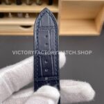 MKS Factory Vacheron Constantin Overseas 47040000A-9008 Leather Strap Arabic Numerals Blue Dial (2) MKS Factory Vacheron Constantin Overseas 47040/000A-9008 Leather Strap Arabic Numerals Blue Dial