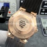 MKS Factory Vacheron Constantin Overseas 47040/000R-9666 Rose Gold Rubber Strap Arabic Numerals Brown Dial