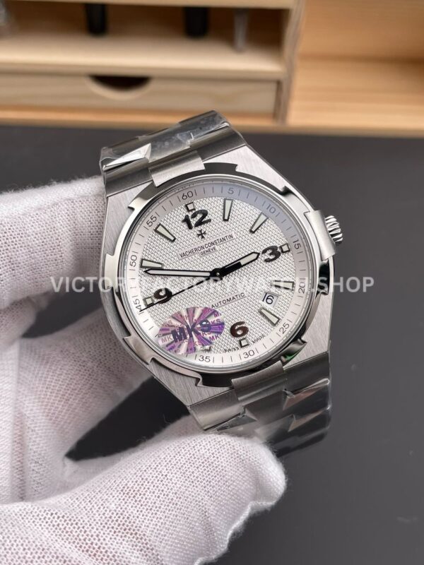 MKS Factory Vacheron Constantin Overseas 47040B01A-9093 Full Steel Arabic Numerals White Dial (3) MKS Factory Vacheron Constantin Overseas 47040/B01A-9093 Full Steel Arabic Numerals White Dial