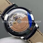 MKS Factory Vacheron Constantin Patrimony 85180/000G-9230 40mm Steel Leather Strap White Dial