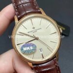 MKS Factory Vacheron Constantin Patrimony 85180-000R-9248 40mm Rose Gold Leather Strap White Dia MKS Factory Vacheron Constantin Patrimony 85180/000R-9248 40mm Rose Gold Leather Strap White Dial