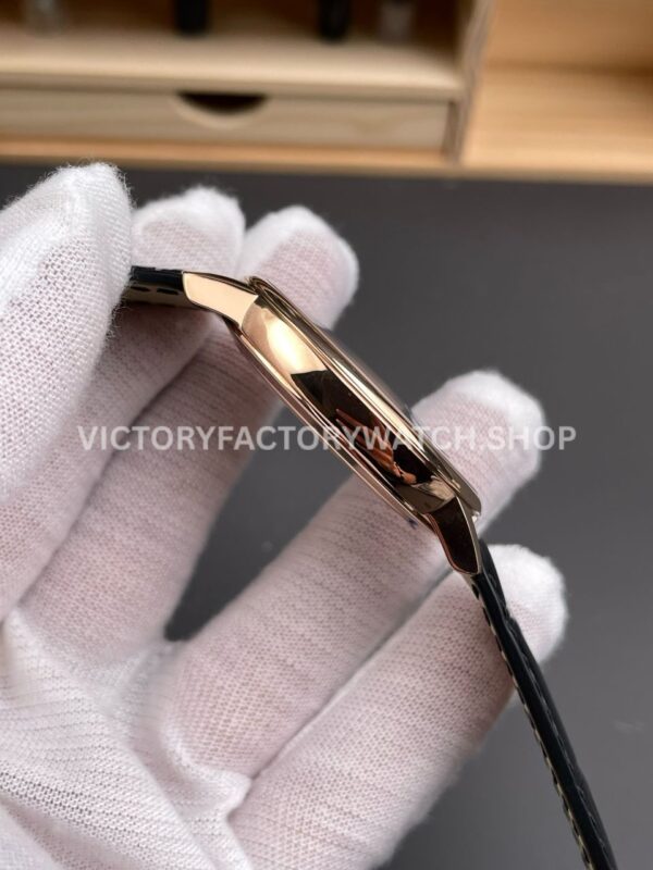 MKS Factory Vacheron Constantin Patrimony 85180000R-9166 40mm Rose Gold Leather Strap Black Dial (2) MKS Factory Vacheron Constantin Patrimony 85180/000R-9166 40mm Rose Gold Leather Strap Black Dial