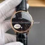 MKS Factory Vacheron Constantin Patrimony 85180000R-9166 40mm Rose Gold Leather Strap Black Dial (8) MKS Factory Vacheron Constantin Patrimony 85180/000R-9166 40mm Rose Gold Leather Strap Black Dial