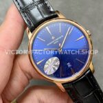 MKS Factory Vacheron Constantin Patrimony 85180000R-B515 40mm Rose Gold Leather Strap Blue Dial ( MKS Factory Vacheron Constantin Patrimony 85180/000R-B515 40mm Rose Gold Leather Strap Blue Dial