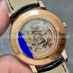 MKS Factory Vacheron Constantin Patrimony 85180000R-B515 40mm Rose Gold Leather Strap Blue Dial (1) MKS Factory Vacheron Constantin Patrimony 85180/000R-B515 40mm Rose Gold Leather Strap Blue Dial