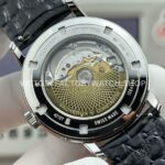 MKS Factory Vacheron Constantin Traditionnelle Complete Calendar 4010T/000G-B740 41mm White Gold Leather Strap Grey Dial