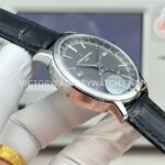 MKS Factory Vacheron Constantin Traditionnelle Complete Calendar 4010T/000G-B740 41mm White Gold Leather Strap Grey Dial