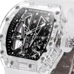 MS Factory Richard Mille RM 27-03 44mm Synthetic Sapphire Emulsion Rubber Strap Skeletonized Dial (5) MS Factory Richard Mille RM 27-03 44mm Synthetic Sapphire Emulsion Rubber Strap Skeletonized Dial