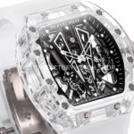 MS Factory Richard Mille RM 27-03 44mm Synthetic Sapphire Emulsion Rubber Strap Skeletonized Dial (6) MS Factory Richard Mille RM 27-03 44mm Synthetic Sapphire Emulsion Rubber Strap Skeletonized Dial