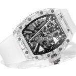 MS Factory Richard Mille RM 27-03 44mm Synthetic Sapphire Emulsion Rubber Strap Skeletonized Dial (8) MS Factory Richard Mille RM 27-03 44mm Synthetic Sapphire Emulsion Rubber Strap Skeletonized Dial