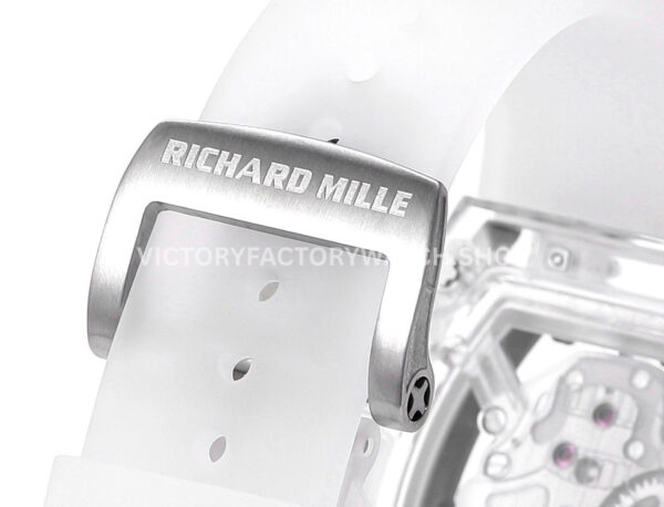 MS Factory Richard Mille RM 27-03 44mm Synthetic Sapphire Emulsion Rubber Strap Skeletonized Dial (9) MS Factory Richard Mille RM 27-03 44mm Synthetic Sapphire Emulsion Rubber Strap Skeletonized Dial