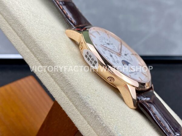 MX Factory Vacheron Constantin Patrimony 43175000R-9687 41mm Rose Gold Leather Strap Silver Dial ( (6) MX Factory Vacheron Constantin Patrimony 43175/000R-9687 41mm Rose Gold Leather Strap Silver Dial