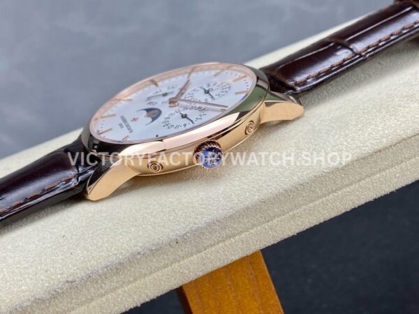 MX Factory Vacheron Constantin Patrimony 43175000R-9687 41mm Rose Gold Leather Strap Silver Dial ( (8) MX Factory Vacheron Constantin Patrimony 43175/000R-9687 41mm Rose Gold Leather Strap Silver Dial