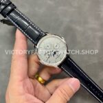MX Factory Vacheron Constantin Patrimony 43175/000P-B190 41mm Steel Leather Strap Silver Dial