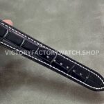 MX Factory Vacheron Constantin Patrimony 43175/000P-B190 41mm Steel Leather Strap Silver Dial