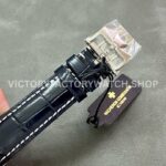 MX Factory Vacheron Constantin Patrimony 43175/000P-B190 41mm Steel Leather Strap Silver Dial
