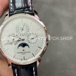 MX Factory Vacheron Constantin Patrimony 43175 000P B190 41mm steel leather strap silver dial replica watch