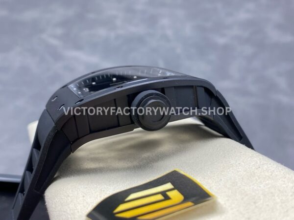 NEW Factory Richard Mille RM 055 Bubba Watson 42.7mm Black Ceramic Black Rubber Strap Skeletoni (3) NEW Factory Richard Mille RM 055 Bubba Watson 42.7mm Black Ceramic Black Rubber Strap Skeletonized Black Dial