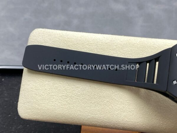 NEW Factory Richard Mille RM 055 Bubba Watson 42.7mm Black Ceramic Black Rubber Strap Skeletoni (7) NEW Factory Richard Mille RM 055 Bubba Watson 42.7mm Black Ceramic Black Rubber Strap Skeletonized Black Dial
