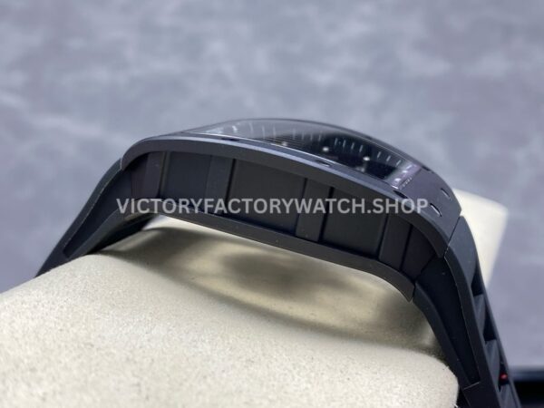 NEW Factory Richard Mille RM 055 Bubba Watson 42.7mm Black Ceramic Black Rubber Strap Skeletoni (8) NEW Factory Richard Mille RM 055 Bubba Watson 42.7mm Black Ceramic Black Rubber Strap Skeletonized Black Dial