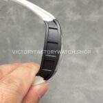 NEW Factory Richard Mille RM 055 Bubba Watson 42.7mm Black Ceramic White Rubber Strap Skeletoni NEW Factory Richard Mille RM 055 Bubba Watson 42.7mm Black Ceramic White Rubber Strap Skeletonized White Dial