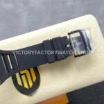 NEW Factory Richard Mille RM055 Abu Dhabi 42.7mm Carbon Fiber Black Rubber Strap Skeletonized B (5) NEW Factory Richard Mille RM 055 Abu Dhabi 42.7mm Carbon Fiber Black Rubber Strap Skeletonized Black Dial