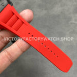 New Factory Richard Mille RM35-01 Rafael Nadal 42.7mm Black Carbon Fiber Red Rubber Strap Skeletoniz ( New Factory Richard Mille RM35-01 Rafael Nadal 42.7mm Black Carbon Fiber Red Rubber Strap Skeletonized Dial
