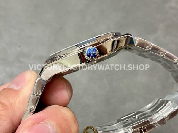 PPF Factory Vacheron Constantin Overseas 4500V-110A-B128 41mm Full Steel Blue Dial (2) PPF Factory Vacheron Constantin Overseas 4500V/110A-B128 41mm Full Steel Blue Dial