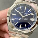 PPF Factory Vacheron Constantin Overseas 4500V-110A-B128 41mm Full Steel Blue Dial (8) PPF Factory Vacheron Constantin Overseas 4500V/110A-B128 41mm Full Steel Blue Dial