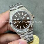 PPF Factory Vacheron Constantin Overseas 4500V-110A-B146 41mm Full Steel Brown Dial (3) PPF Factory Vacheron Constantin Overseas 4500V/110A-B146 41mm Full Steel Brown Dial