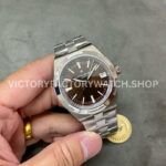 PPF Factory Vacheron Constantin Overseas 4500V-110A-B146 41mm Full Steel Brown Dial (7) PPF Factory Vacheron Constantin Overseas 4500V/110A-B146 41mm Full Steel Brown Dial