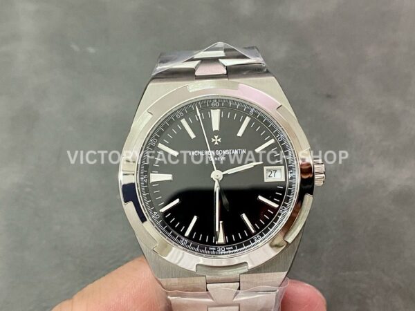 PPF Factory Vacheron Constantin Overseas 4500V-110A-B483 41mm Full Steel Black Dial (4) PPF Factory Vacheron Constantin Overseas 4500V/110A-B483 41mm Full Steel Black Dial