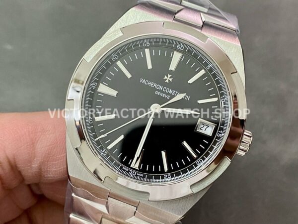 PPF Factory Vacheron Constantin Overseas 4500V-110A-B483 41mm Full Steel Black Dial (5) PPF Factory Vacheron Constantin Overseas 4500V/110A-B483 41mm Full Steel Black Dial