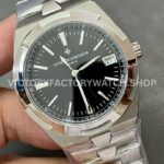 PPF Factory Vacheron Constantin Overseas 4500V-110A-B483 41mm Full Steel Black Dial (6) PPF Factory Vacheron Constantin Overseas 4500V/110A-B483 41mm Full Steel Black Dial