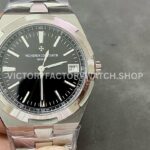 PPF Factory Vacheron Constantin Overseas 4500V-110A-B483 41mm Full Steel Black Dial (7) PPF Factory Vacheron Constantin Overseas 4500V 110A B483 41mm full steel black dial replica watch