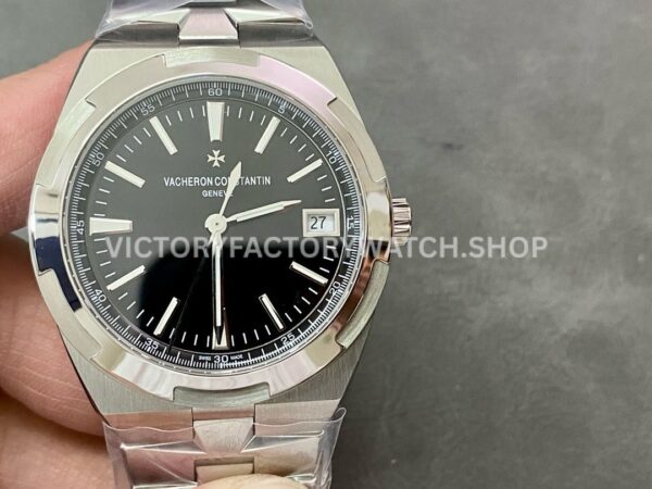 PPF Factory Vacheron Constantin Overseas 4500V-110A-B483 41mm Full Steel Black Dial (7) PPF Factory Vacheron Constantin Overseas 4500V 110A B483 41mm full steel black dial replica watch