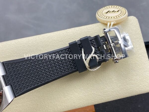 PPF Factory Vacheron Constantin Overseas 4500V-110A-B483 41mm Steel Rubber Strap Black Dial (2) PPF Factory Vacheron Constantin Overseas 4500V/110A-B483 41mm Steel Rubber Strap Black Dial