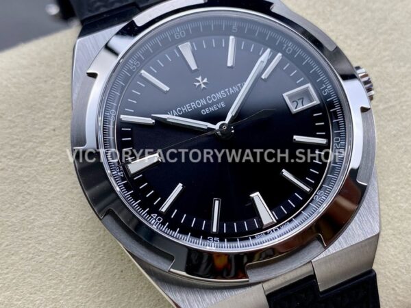 PPF Factory Vacheron Constantin Overseas 4500V-110A-B483 41mm Steel Rubber Strap Black Dial (6) PPF Factory Vacheron Constantin Overseas 4500V/110A-B483 41mm Steel Rubber Strap Black Dial
