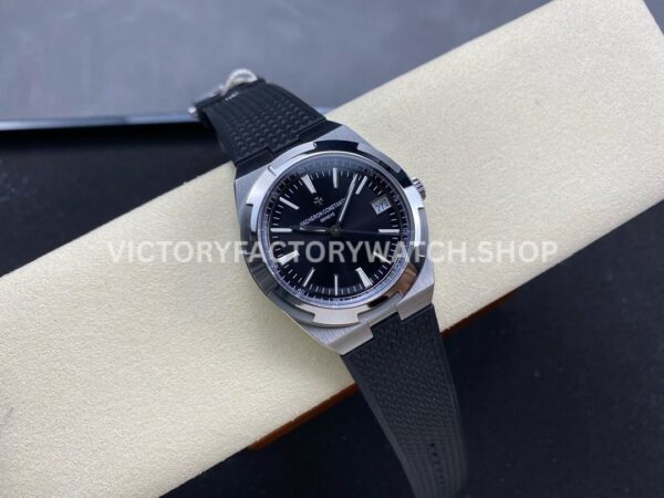 PPF Factory Vacheron Constantin Overseas 4500V-110A-B483 41mm Steel Rubber Strap Black Dial (8) PPF Factory Vacheron Constantin Overseas 4500V/110A-B483 41mm Steel Rubber Strap Black Dial