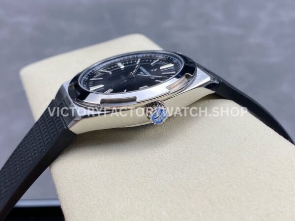 PPF Factory Vacheron Constantin Overseas 4500V-110A-B483 41mm Steel Rubber Strap Black Dial (9) PPF Factory Vacheron Constantin Overseas 4500V/110A-B483 41mm Steel Rubber Strap Black Dial