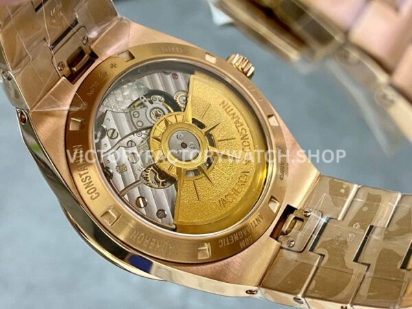 PPF Factory Vacheron Constantin Overseas 4500V/110R-B7051 41mm Full Rose Gold Blue Dial