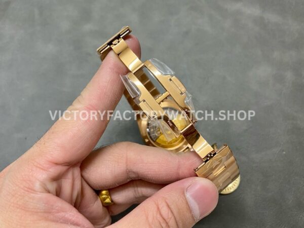 PPF Factory Vacheron Constantin Overseas 4500V/110R-B7051 41mm Full Rose Gold Blue Dial