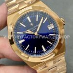 PPF Factory Vacheron Constantin Overseas 4500V/110R-B7051 41mm Full Rose Gold Blue Dial